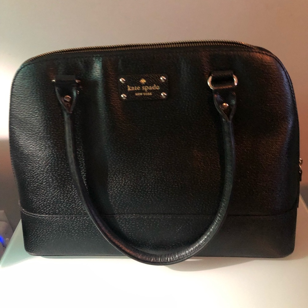 Kate Spade Alma Bag - Black Leather
